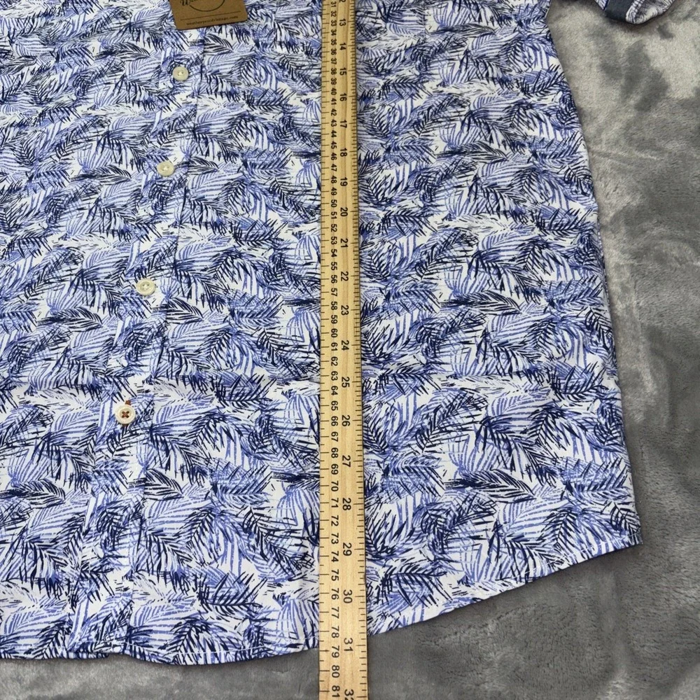 Weatherproof Vintage Short Sleeve‎ Cotton ultramarine blue XL NWT